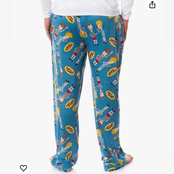 *Unisex NWT Beavis and Butthead Pajama Pants - 3XL - Picture 2 of 10